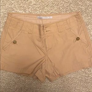 Tan Khaki shorts size 8
